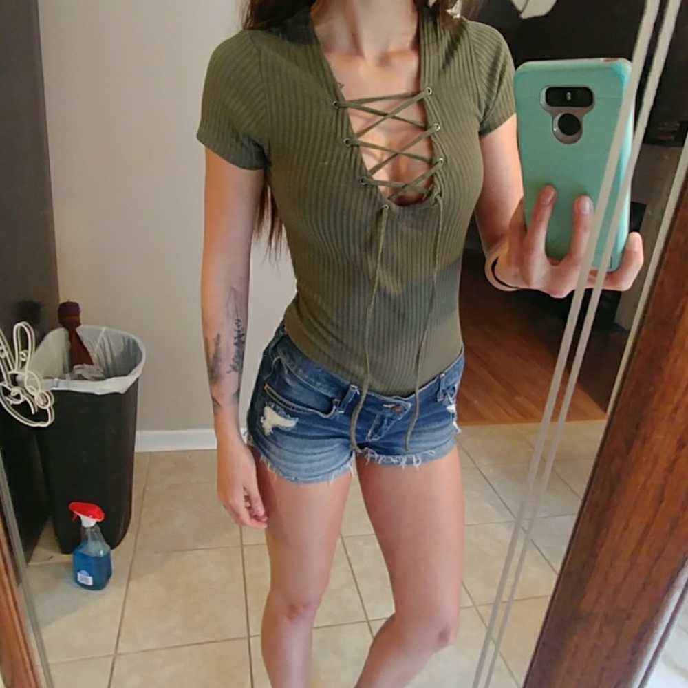 Sage body suit